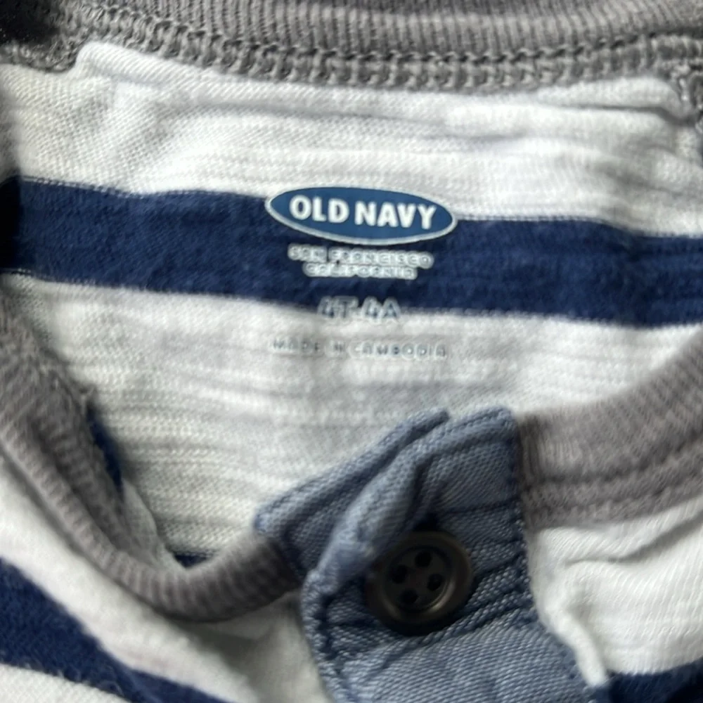 Old Navy Striped Long Sleeved Top